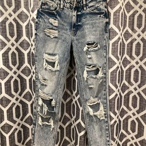Kancan Estilo Distressed Acid Washed Jeans size 0/23